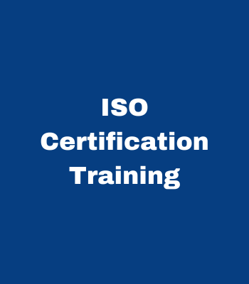 ISO CERTIFICATION Training